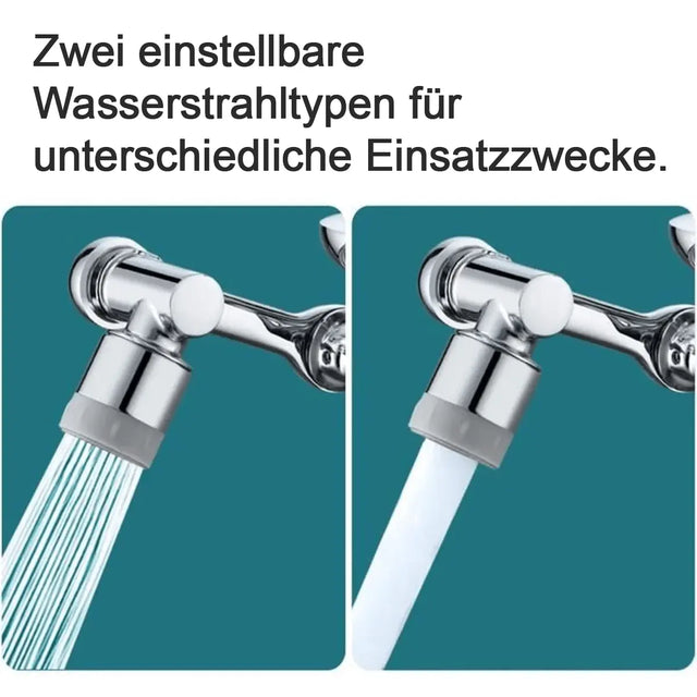 Wasserhahnaufsatz 3x360° von Nuts