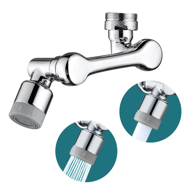 Wasserhahnaufsatz 3x360° von Nuts