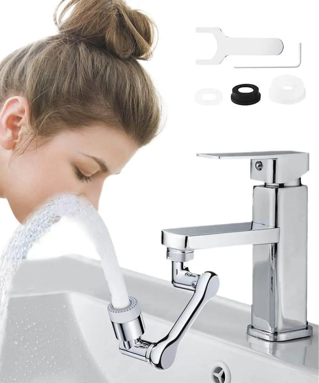 Wasserhahnaufsatz 3x360° von Nuts