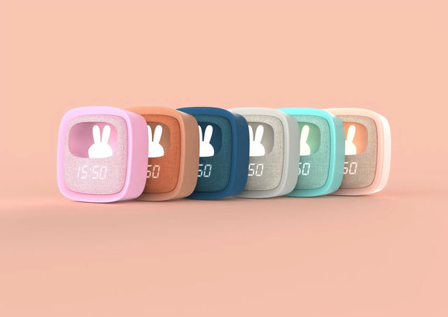 Wecker Billy mit Licht Marshmallow von MOB