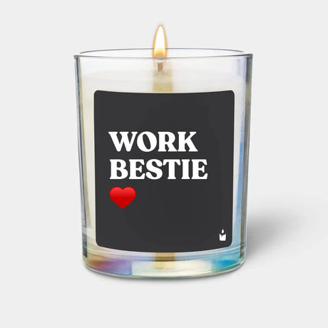 Duftkerze Rainbow Flowery Work Bestie von ChattyCandles