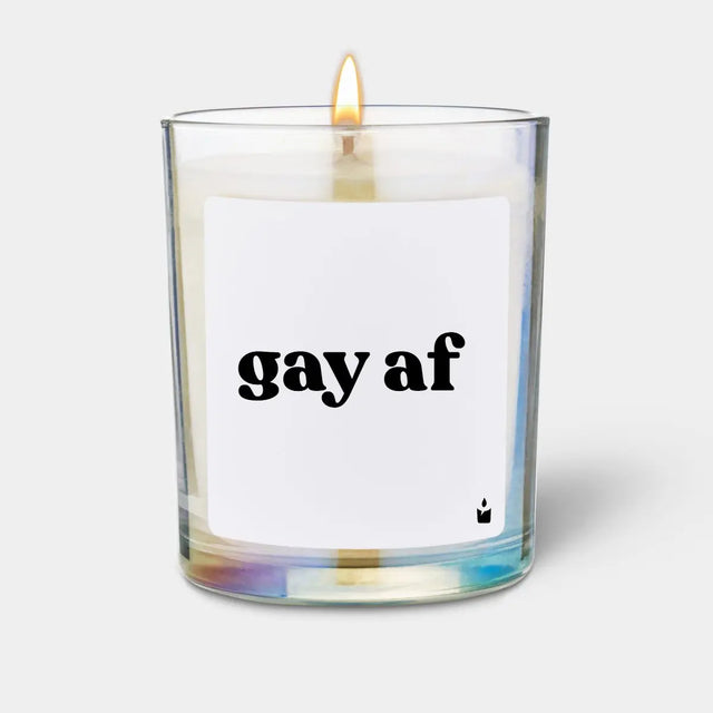 Duftkerze Rainbow Woody gay af von ChattyCandles