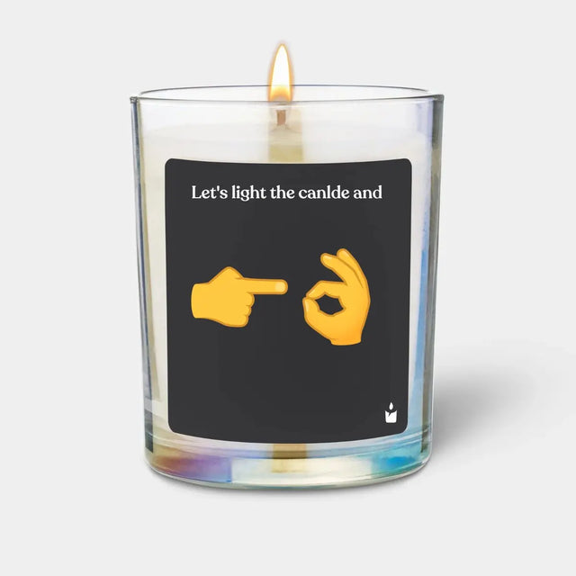 Duftkerze Rainbow Flowery Let's light this candle and… von ChattyCandles