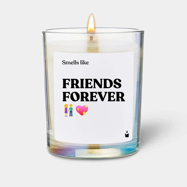 Duftkerze Rainbow Flowery Smells like: Friends forever von ChattyCandles