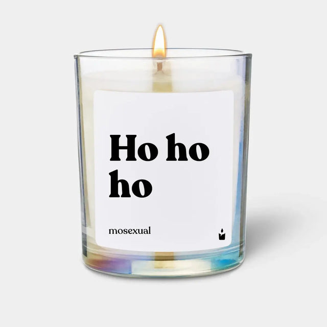 Duftkerze Rainbow Flowery Ho ho ho mosexual von ChattyCandles