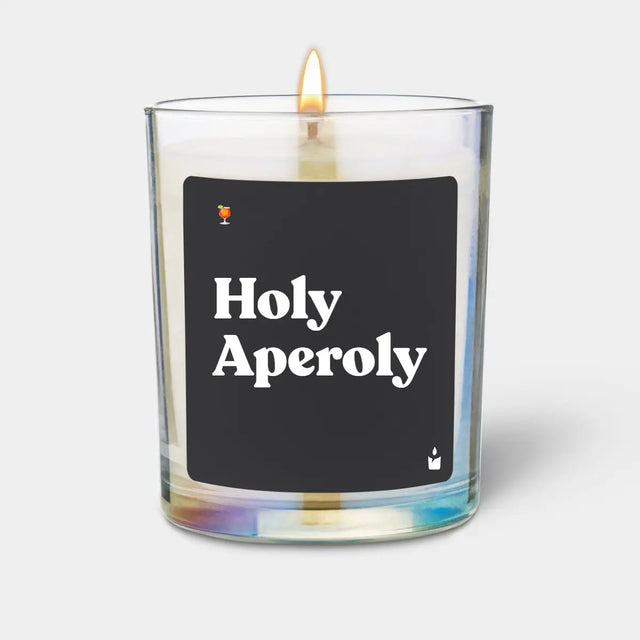 Duftkerze Rainbow Woody Holy Aperoly von ChattyCandles