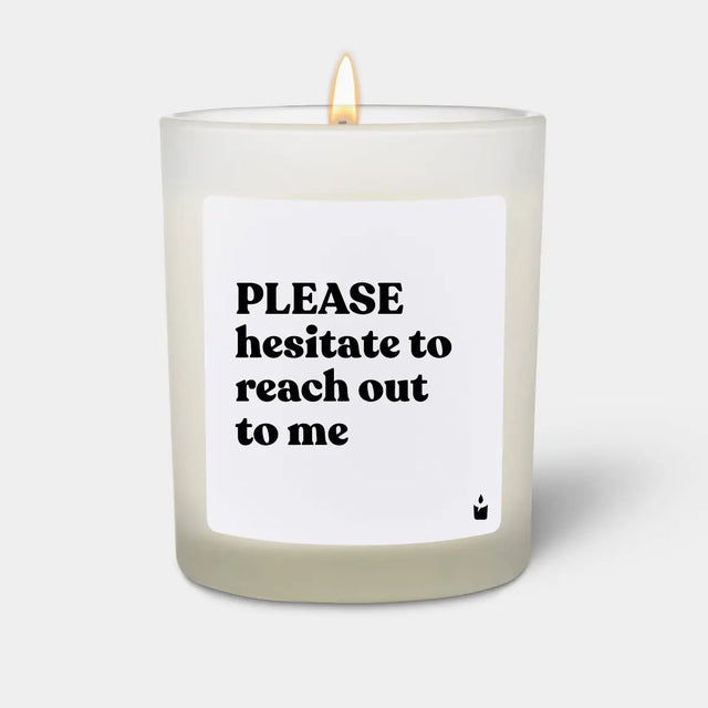 Duftkerze Weiss Woody Please hesitate to reach out to me von ChattyCandles