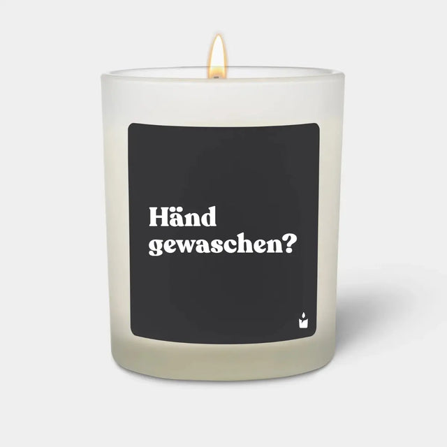 Duftkerze Weiss Flowery Händ gewaschen? von ChattyCandles