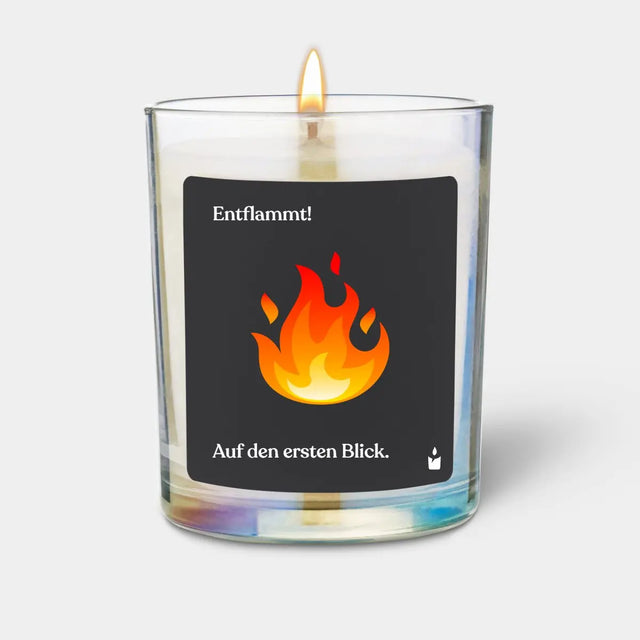 Duftkerze Rainbow Flowery Entflammt! Auf den ersten Blick. von ChattyCandles