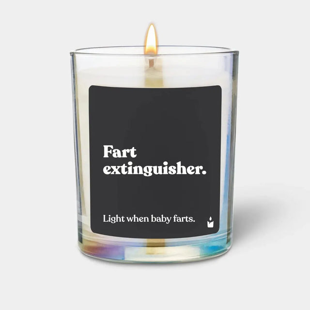Duftkerze Rainbow Flowery Fart extinguisher. von ChattyCandles