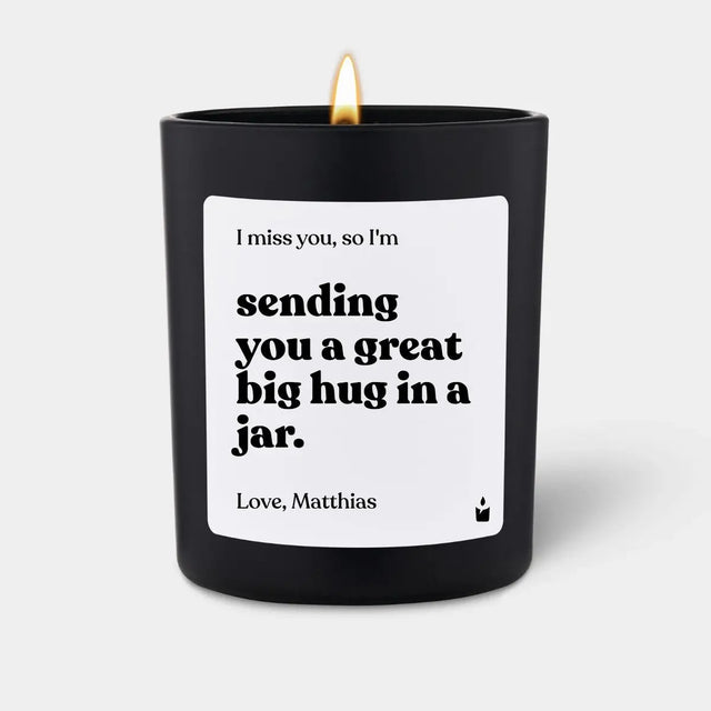 Duftkerze Schwarz Flowery This candle smells like: Traitor von ChattyCandles