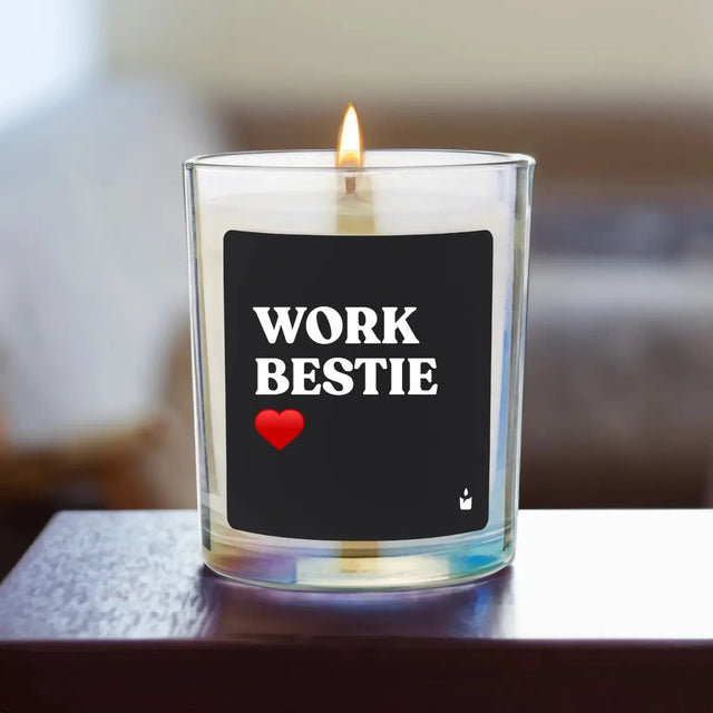 Duftkerze Rainbow Flowery Work Bestie von ChattyCandles