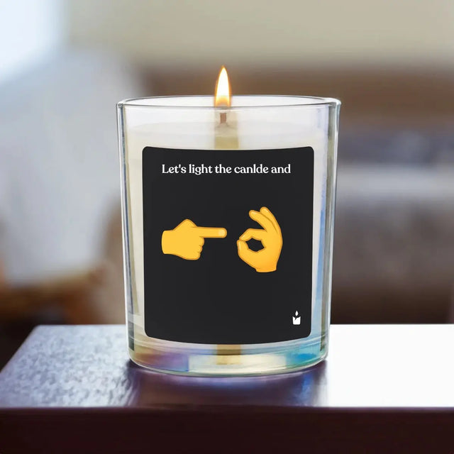 Duftkerze Rainbow Flowery Let's light this candle and… von ChattyCandles