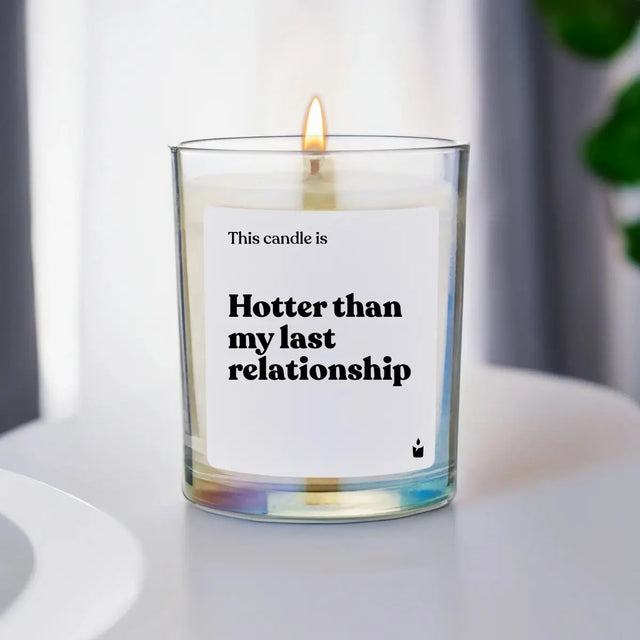 Duftkerze Rainbow Flowery Hotter than my last relationship von ChattyCandles