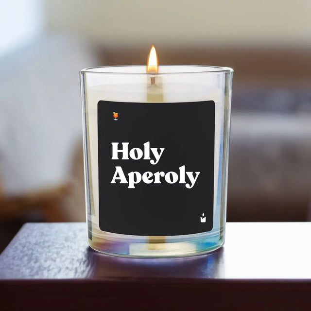 Duftkerze Rainbow Woody Holy Aperoly von ChattyCandles