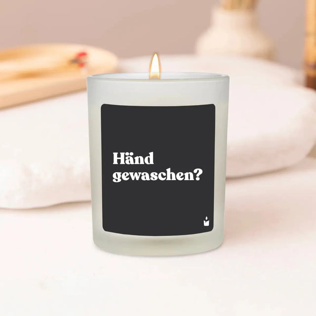 Duftkerze Weiss Flowery Händ gewaschen? von ChattyCandles