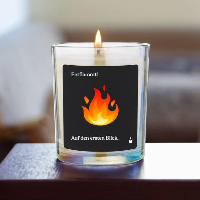 Duftkerze Rainbow Flowery Entflammt! Auf den ersten Blick. von ChattyCandles