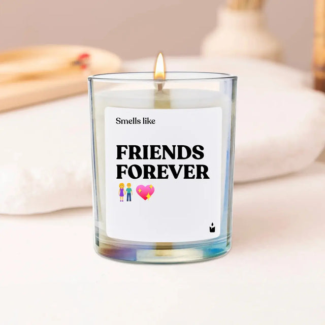 Duftkerze Rainbow Flowery Smells like: Friends forever von ChattyCandles