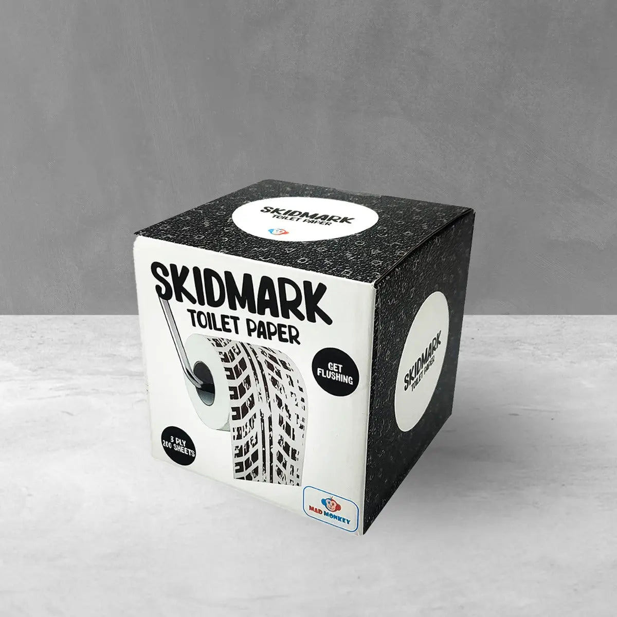 Toilettenpapier Bremsspuren von Mad Monkey