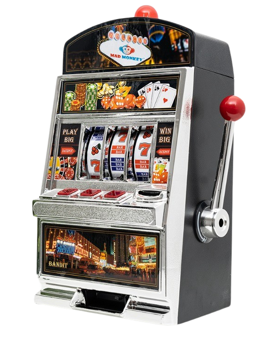 Slot Machine XL Spielautomat mit Spardose von Mad Monkey