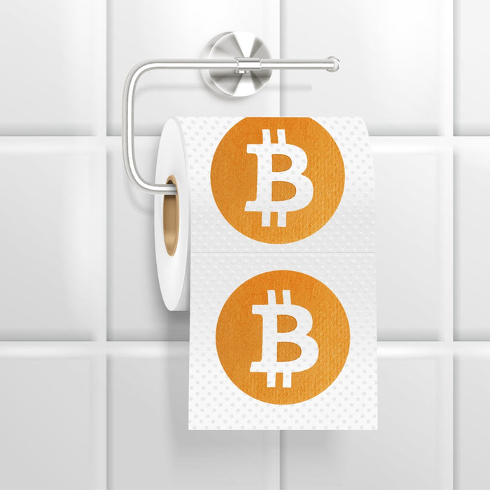 Toilettenpapier Bitcoin von Mad Monkey