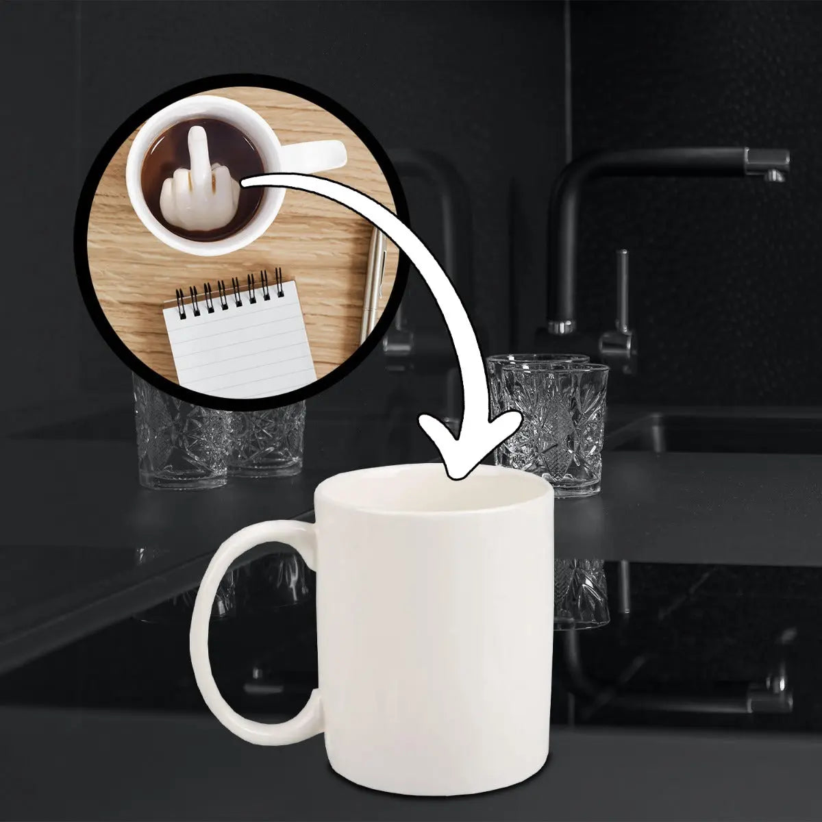 Tasse Up Yours von Mad Monkey