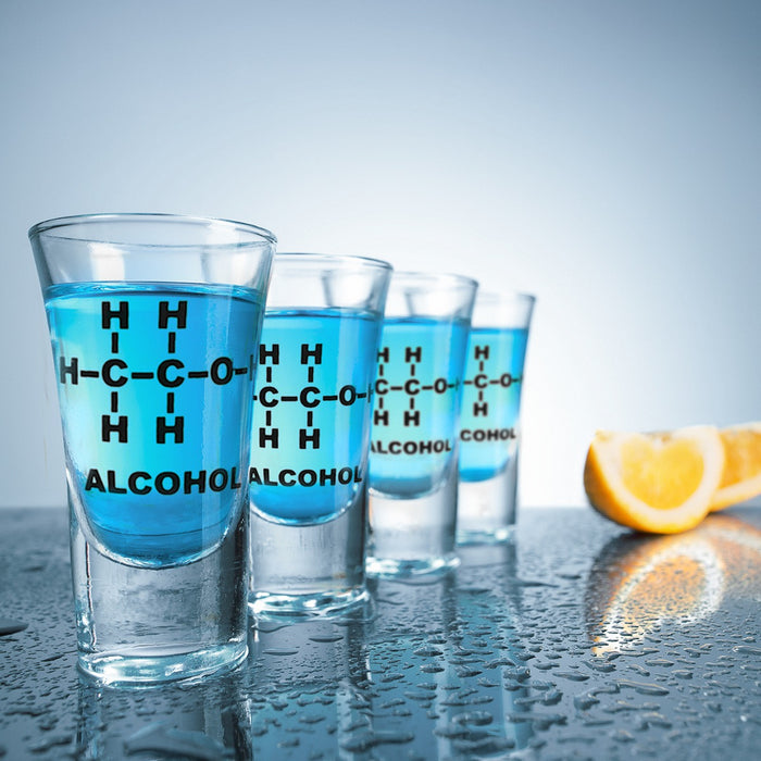 Alcohol Shot Glasses (set of 4) von Mad Monkey