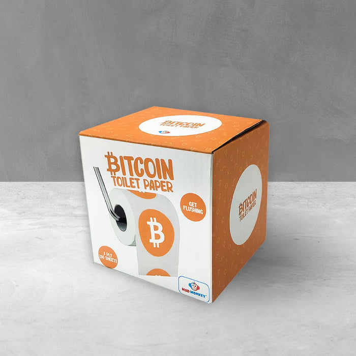 Toilettenpapier Bitcoin von Mad Monkey