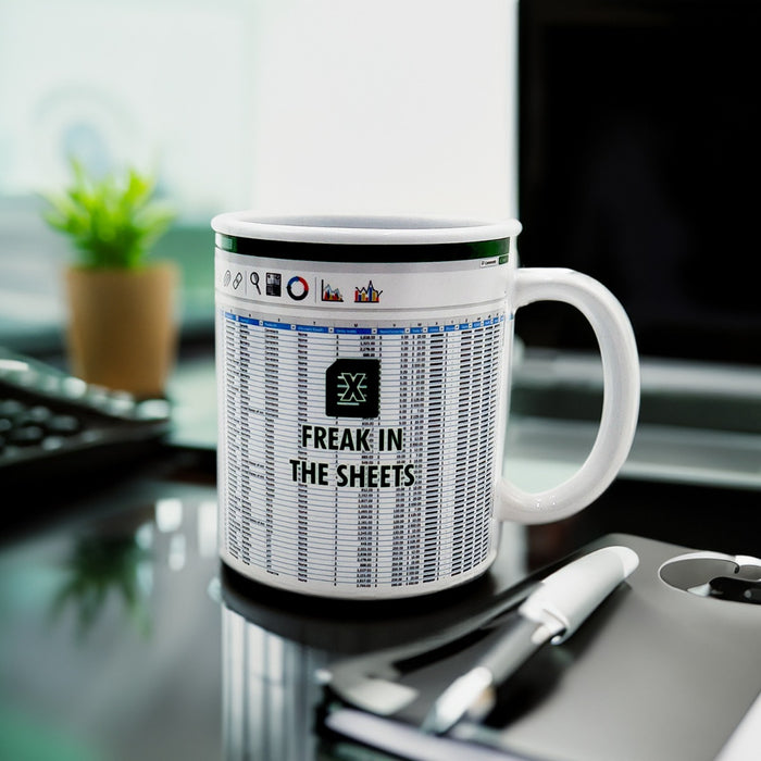 Tasse Freak in the Sheets von Mad Monkey