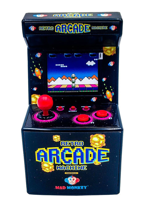 Retro Games Mini Arcade Machine inkl. 240x 8Bit Spielen von Mad Monkey