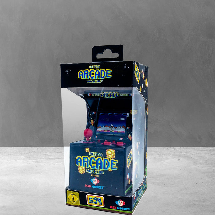 Retro Games Mini Arcade Machine inkl. 240x 8Bit Spielen von Mad Monkey