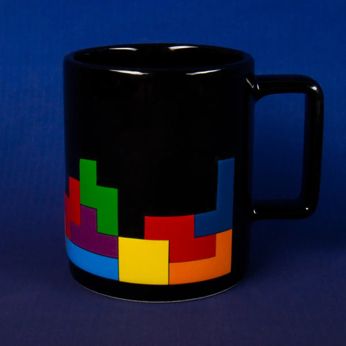 Tetris Tasse mit Puzzle von Mad Monkey