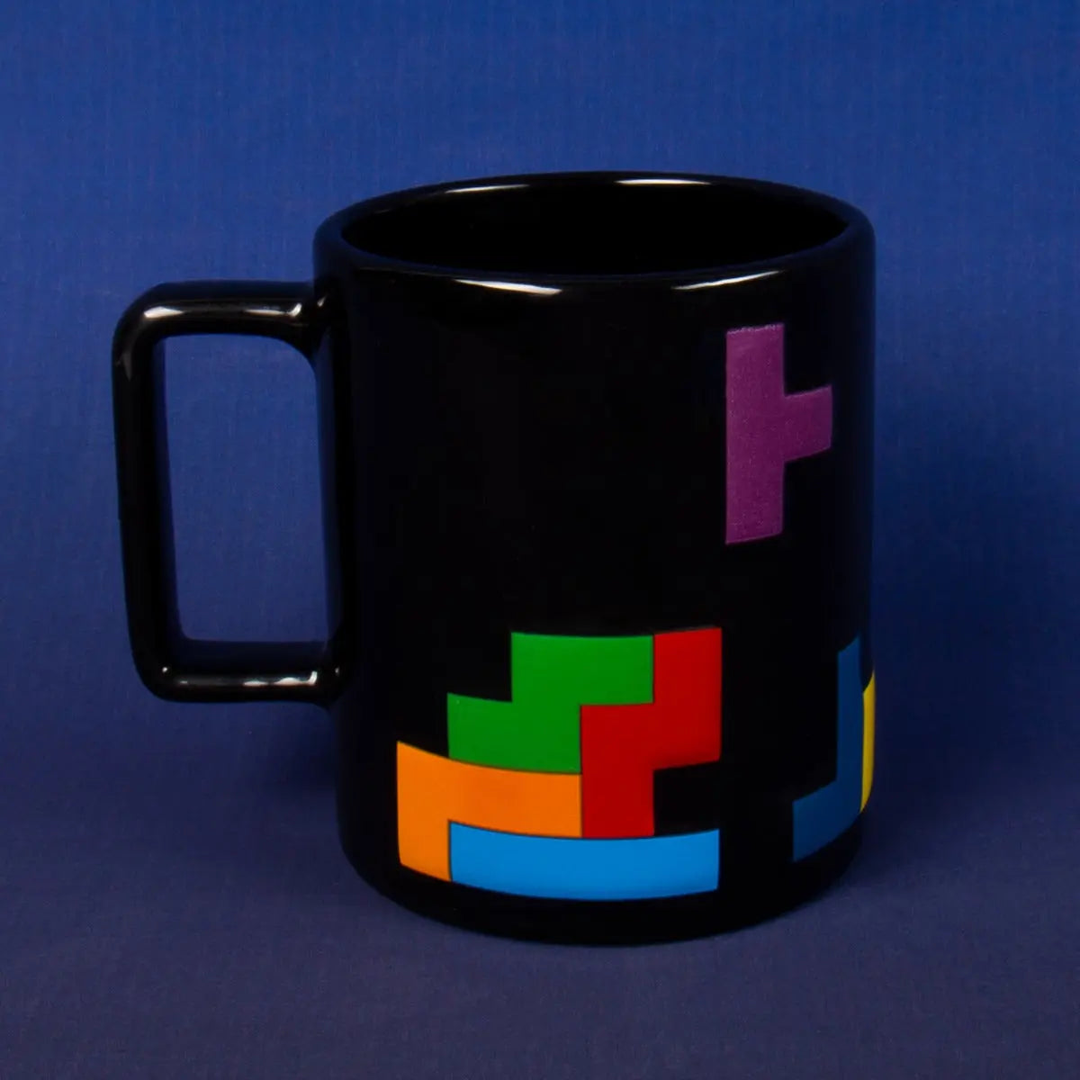 Tetris Tasse mit Puzzle von Mad Monkey