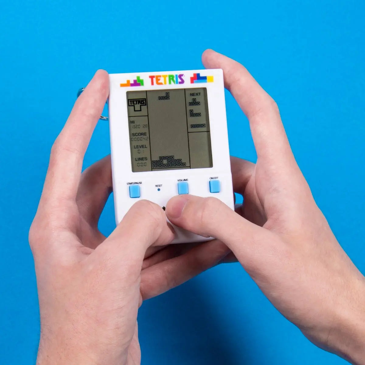 Tetris Retro Arcade Schlüsselanhänger von Mad Monkey