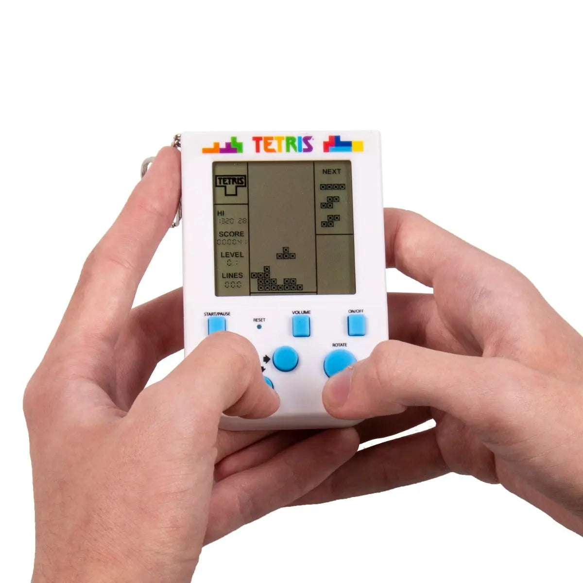 Tetris Retro Arcade Schlüsselanhänger von Mad Monkey