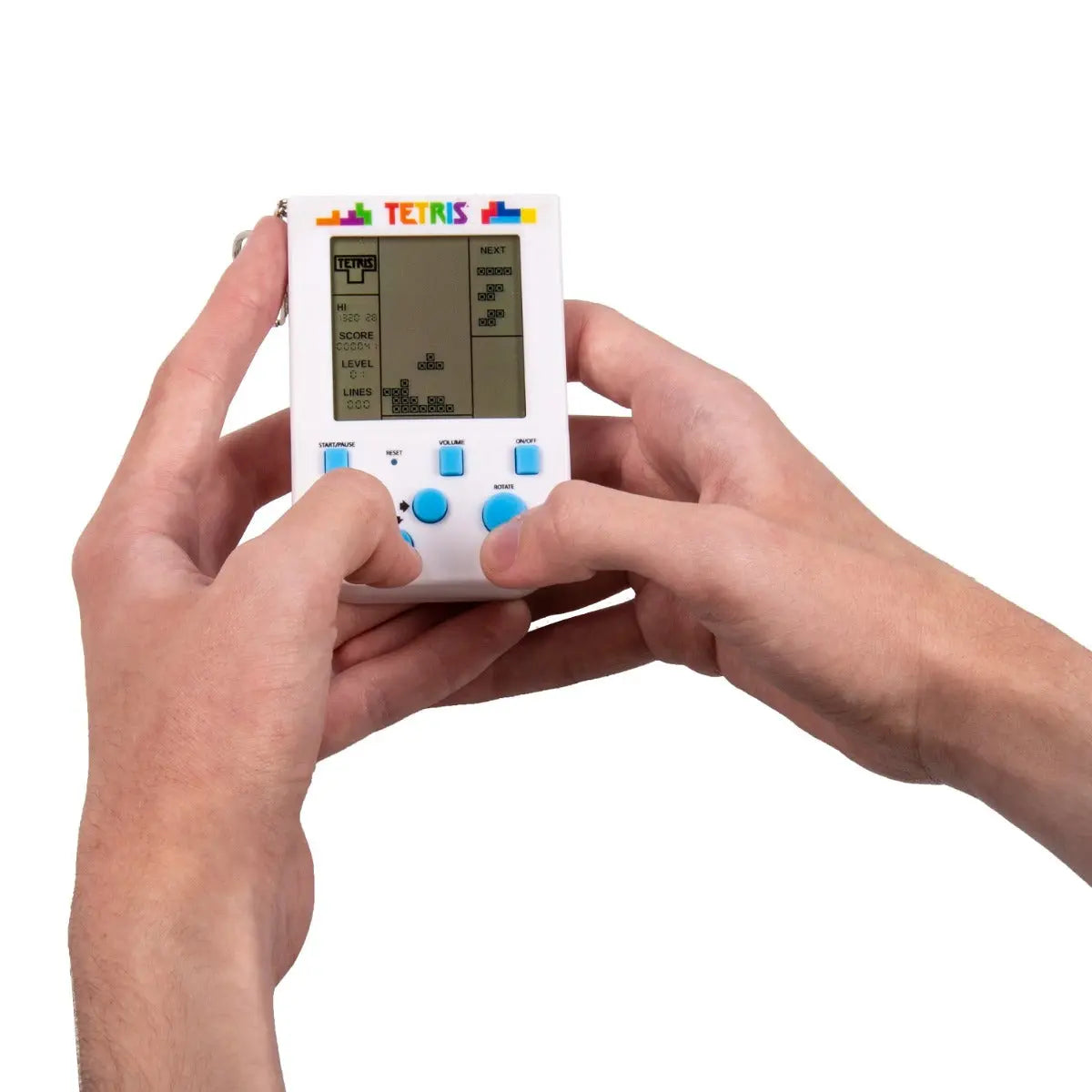 Tetris Retro Arcade Schlüsselanhänger von Mad Monkey