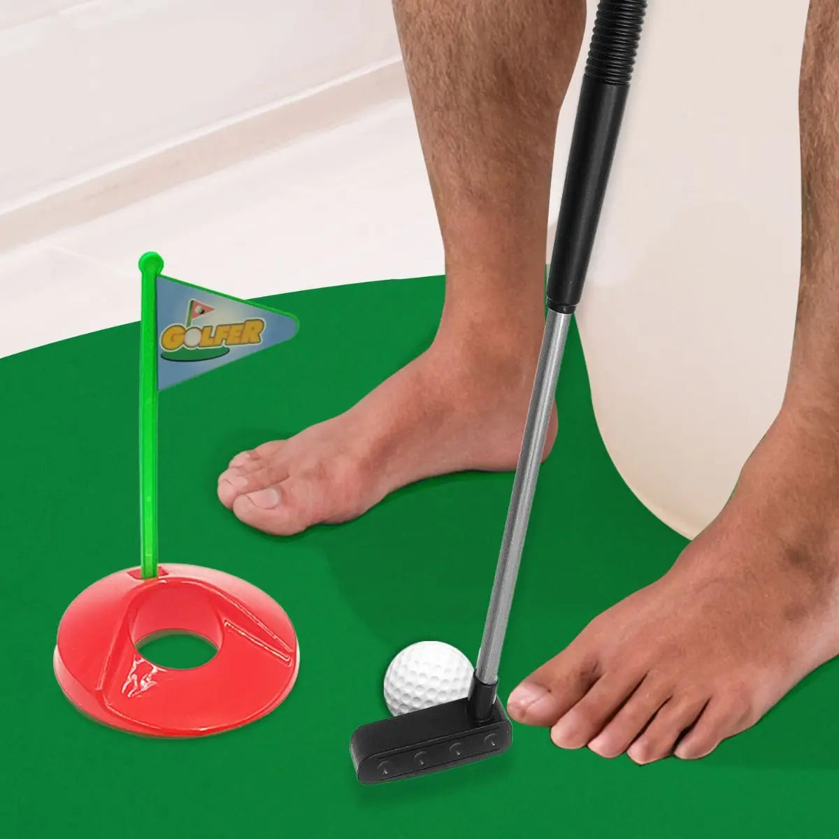 Toiletten Golf von Mad Monkey