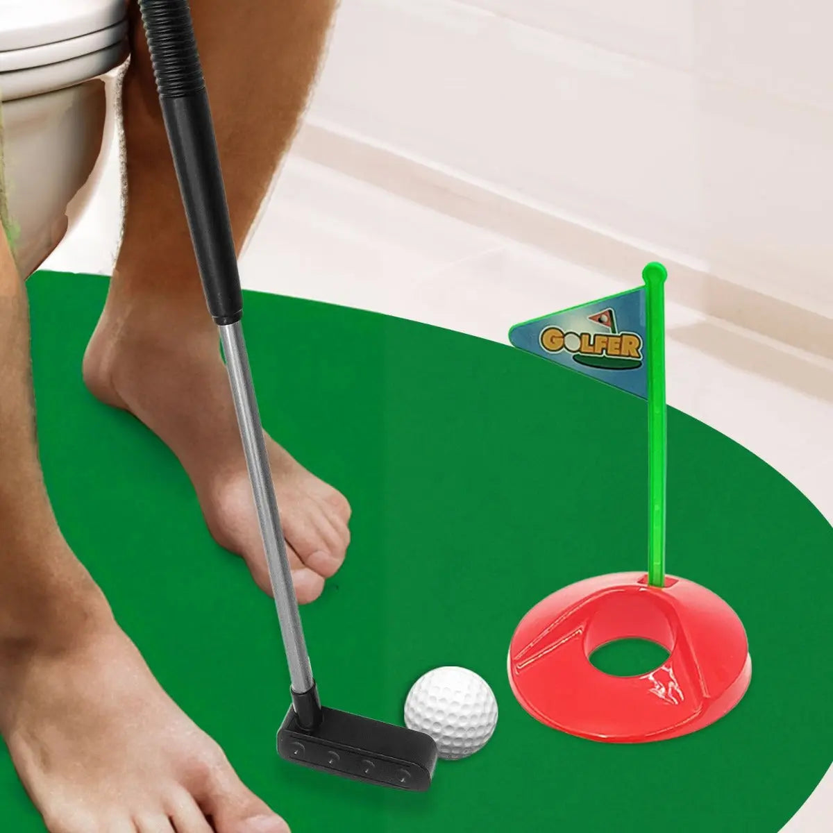 Toiletten Golf von Mad Monkey