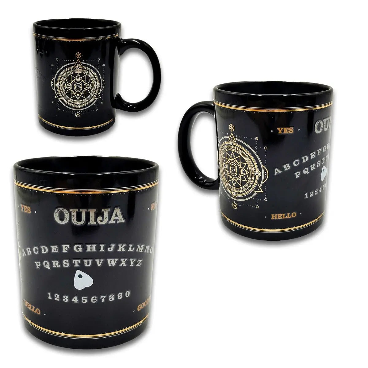 Tasse Ouija mit Farbwechsel durch Wärme von Mad Monkey