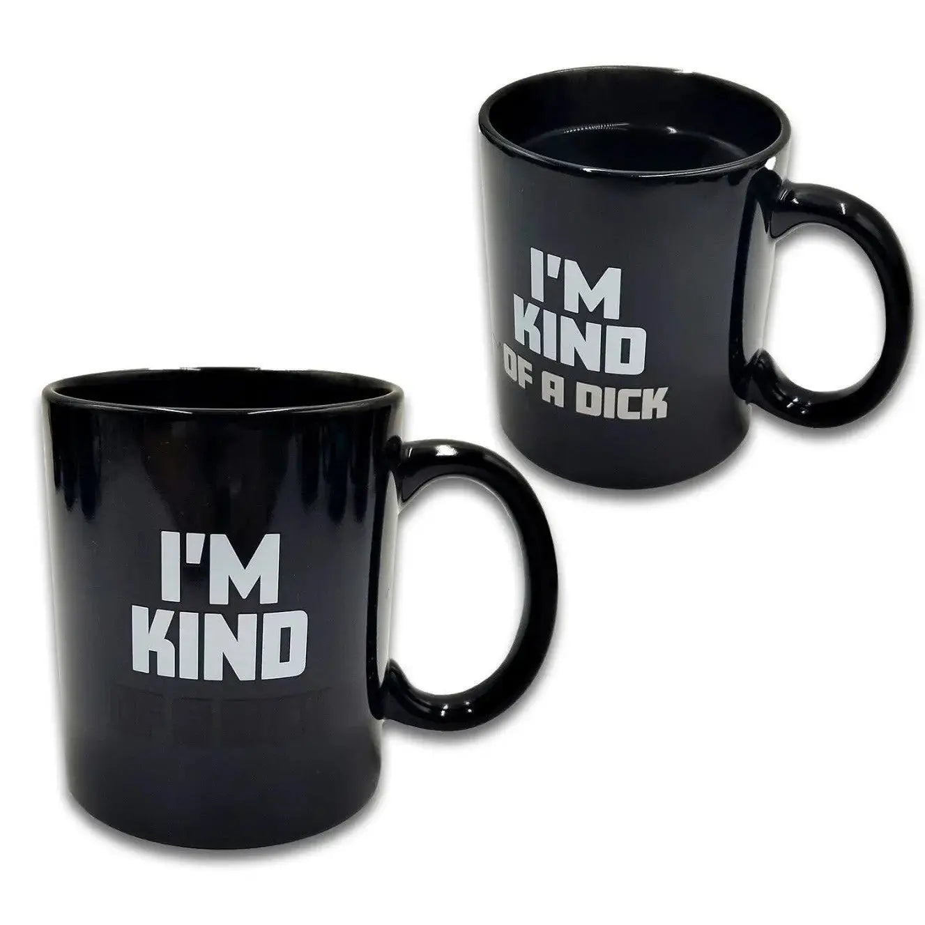 Tasse Kind of a Dick mit Farbwechsel durch Wärme von Mad Monkey