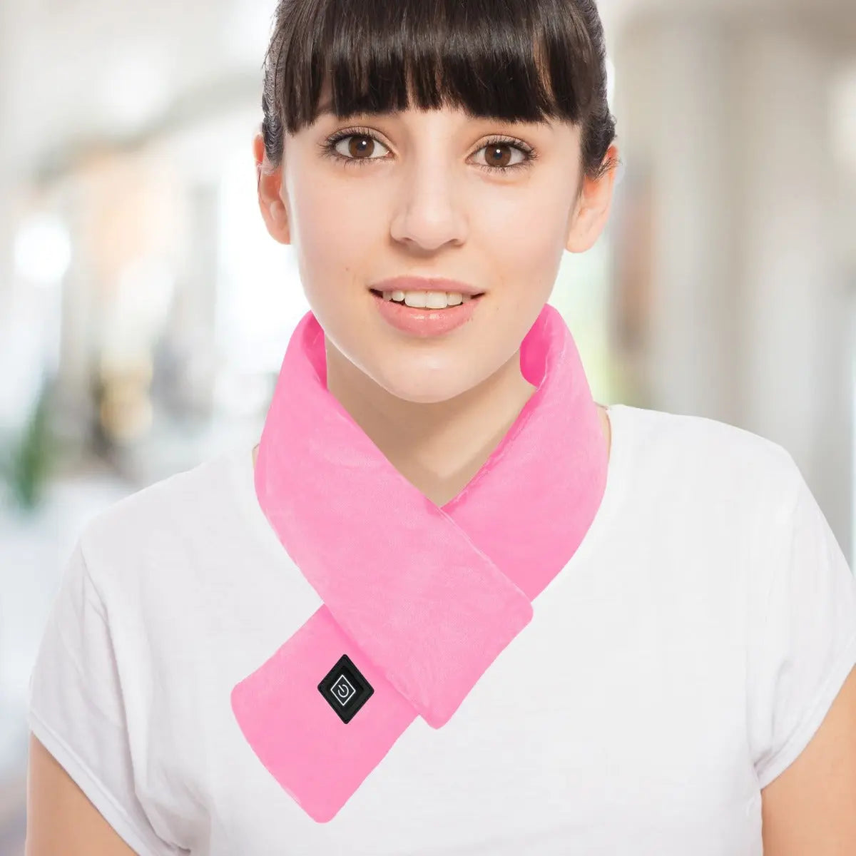 Toastie Beheizter Schal Pink von Mad Monkey