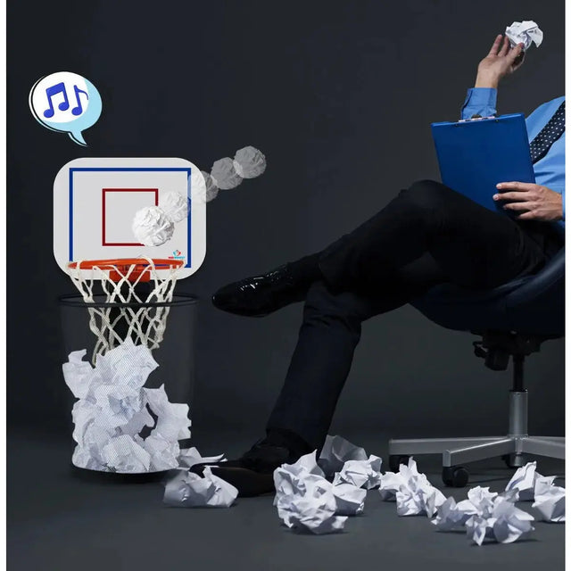 Ansteckbarer Basketballkorb für den Mülleimer von Mad Monkey