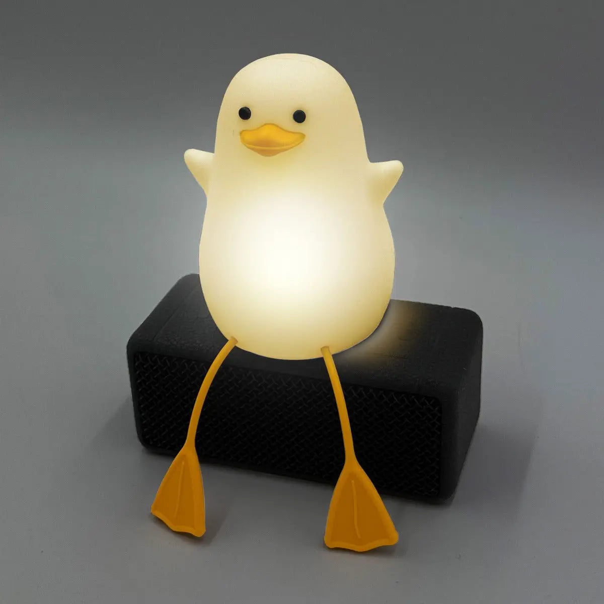 Nachttischlampe Silikon Ducky Lamp von Mad Monkey