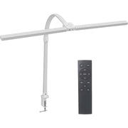 Klemmbare Schreibtischlampe LED 80cm Weiss