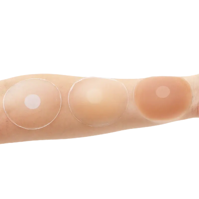 Nippelcover Light aus Silikon, 1 Paar von Booby Tape