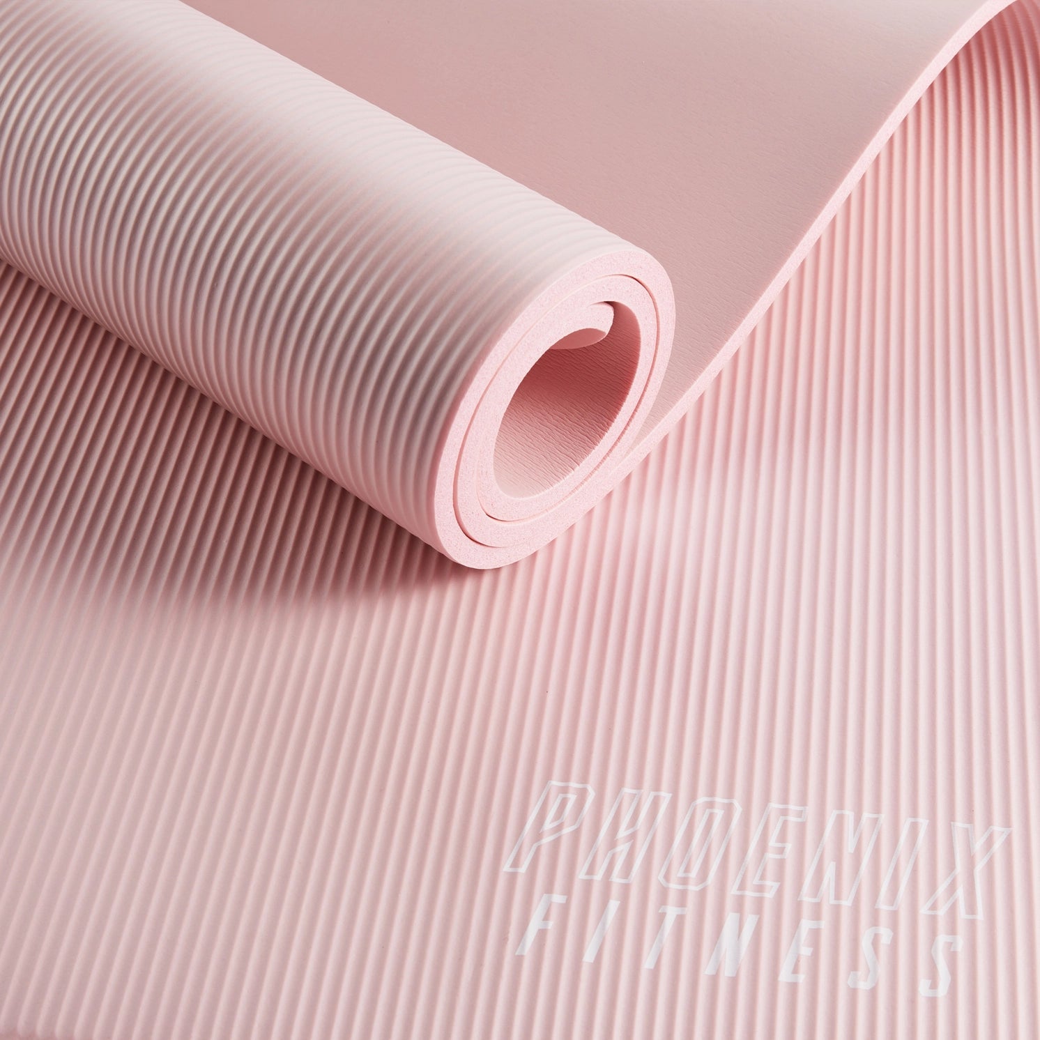 Fitnessmatte aus NBR-Schaum Pink von Phoenix Fitness