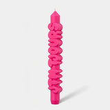 Kerze Taper candle JTM TJOURS Pink von Taper Candles