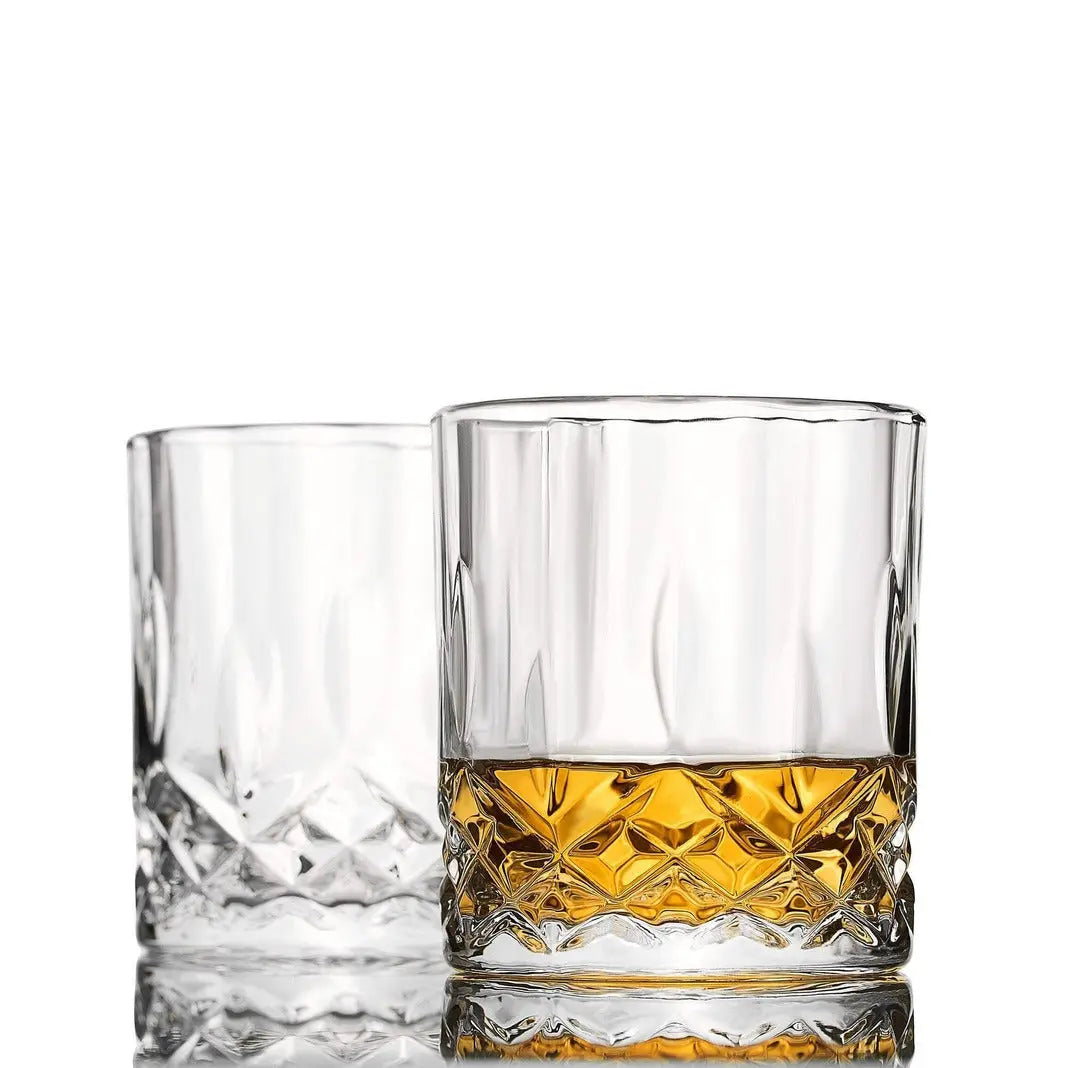 Signature Whiskeygläser mit Kühlsteinen Geschenkset von ROCKS Whiskey Chilling Stones