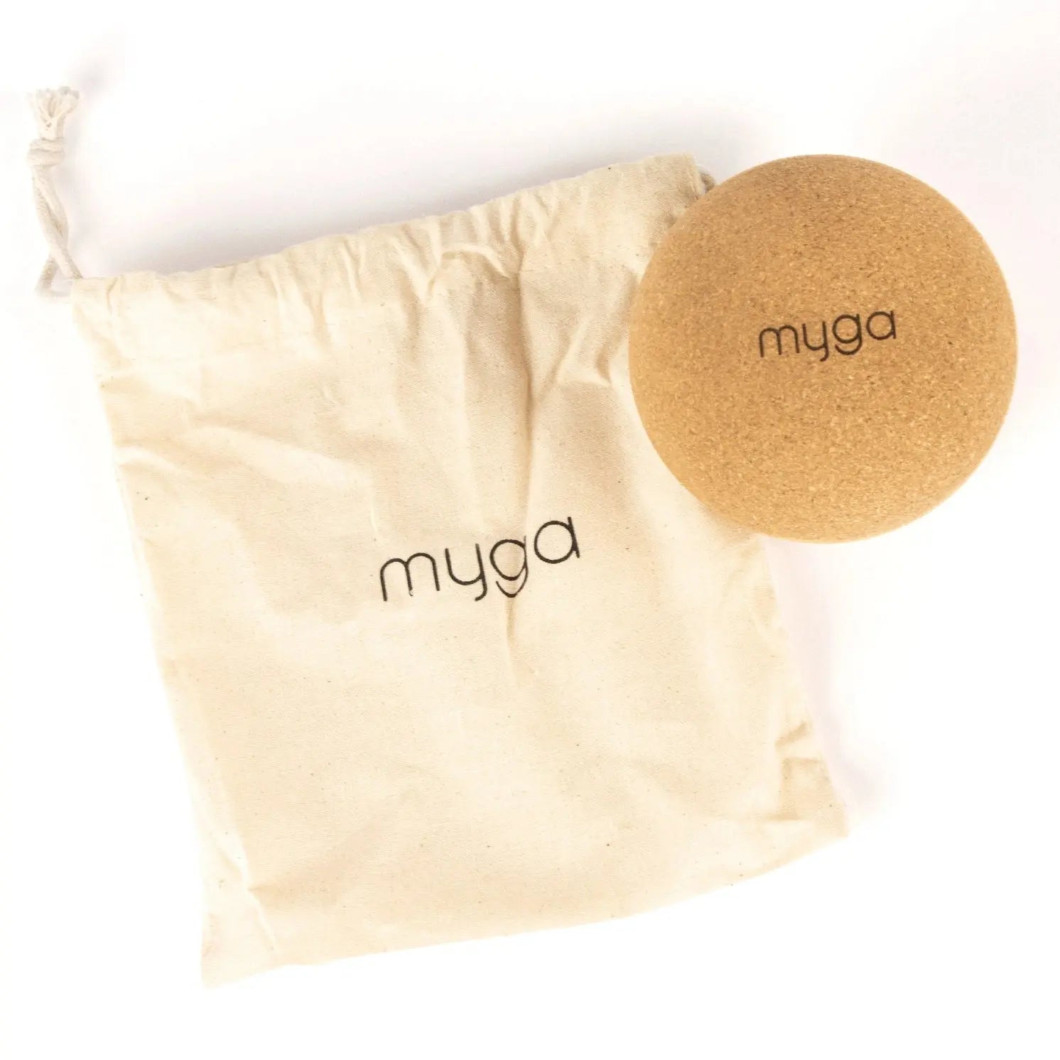 Kork Massageball 10 cm von Myga