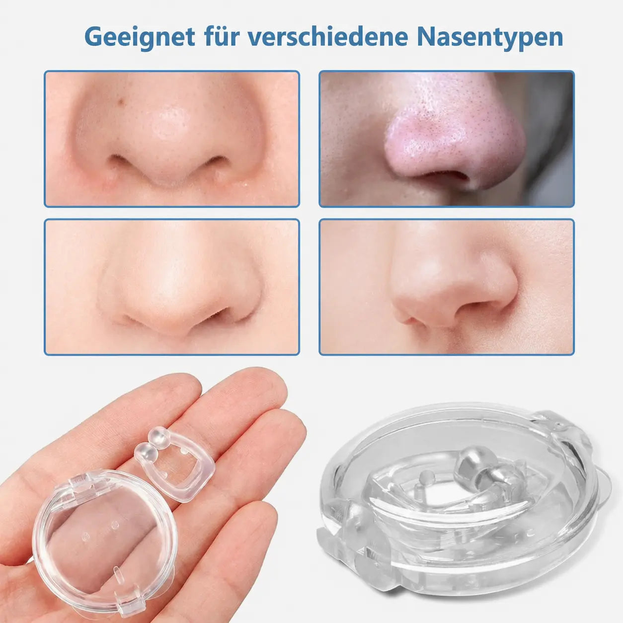 Nasenklemme gegen Schnarchen von Paloma Beauties